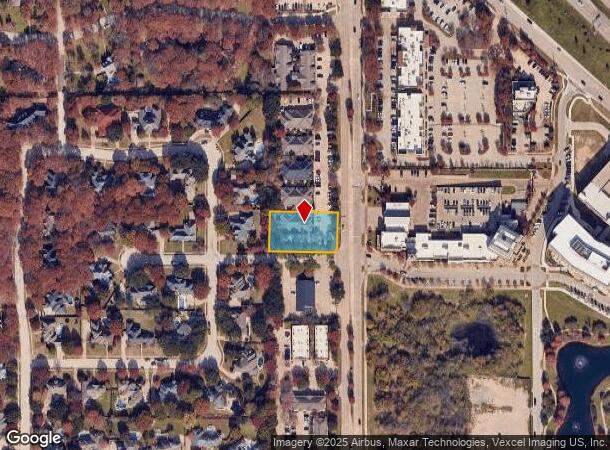 600 N Carroll Ave, Southlake, TX Parcel Map