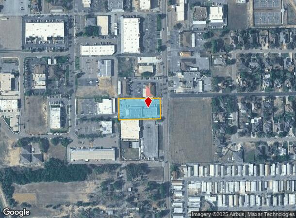 1102 S Airport Dr, Weslaco, TX Parcel Map