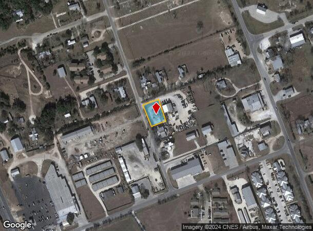  460 Jones Ave, Blanco, TX Parcel Map