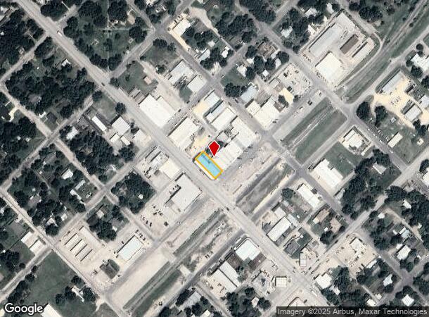  105 E 7Th St, Shiner, TX Parcel Map