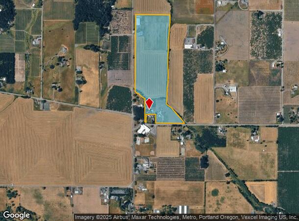 17733 Ne North Valley Rd, Newberg, OR Parcel Map