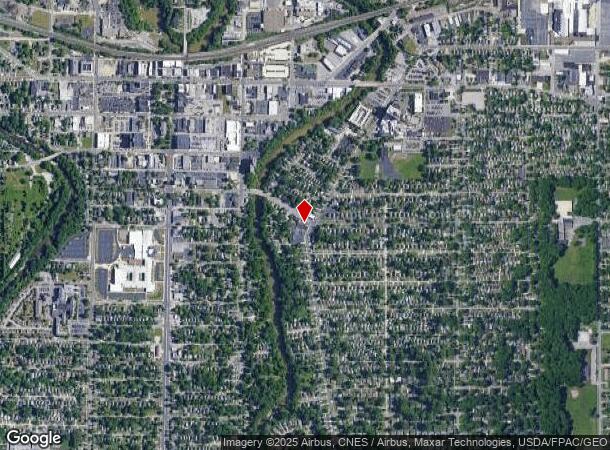 100 4Th St, Elyria, OH Parcel Map