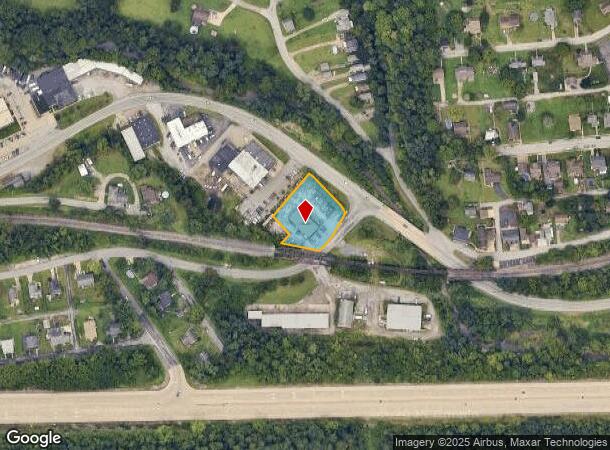 461 Millers Run Rd, Morgan, PA Parcel Map