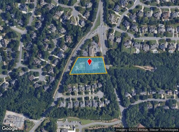  9550 Nesbit Ferry Rd, Alpharetta, GA Parcel Map