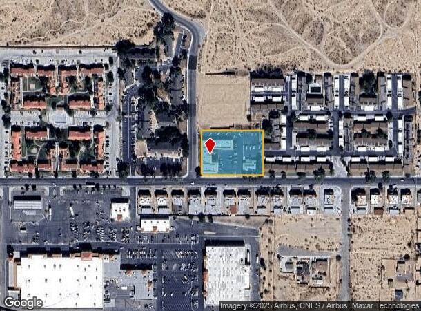  705 E Virginia Way, Barstow, CA Parcel Map