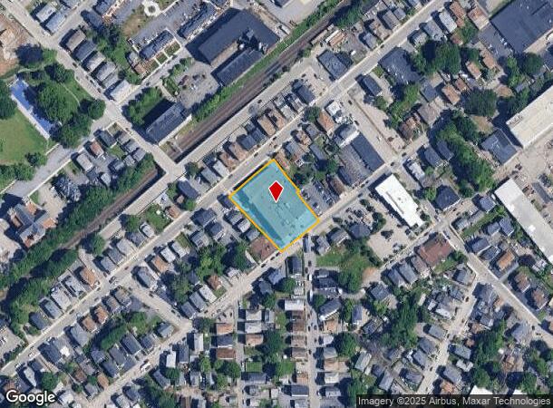  129 Canterbury St, Worcester, MA Parcel Map
