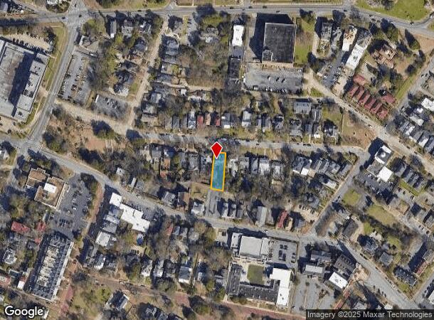  1018 Magnolia St, Macon, GA Parcel Map