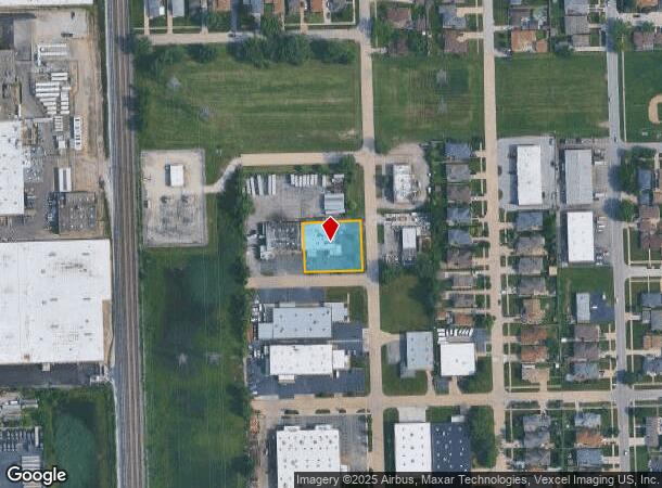  7500 W 84Th Pl, Bridgeview, IL Parcel Map