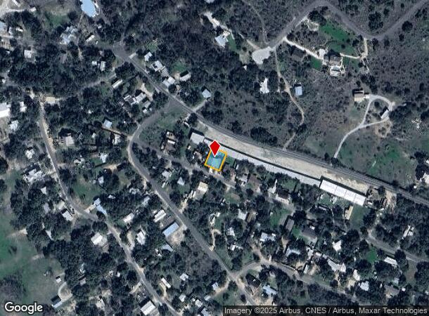  25102 Whitney Dr, Spicewood, TX Parcel Map