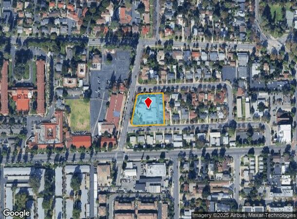 350 Berkeley Ave, Claremont, CA Parcel Map