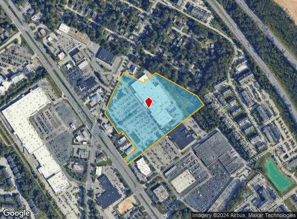  8107 Ritchie Hwy, Pasadena, MD Parcel Map