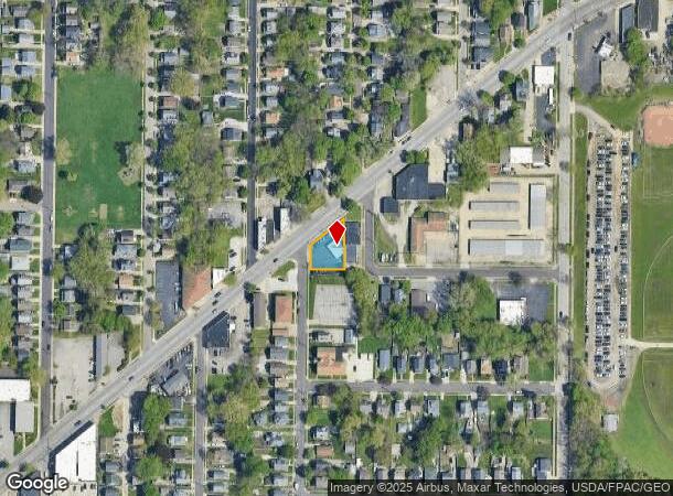  376 E Cuyahoga Falls Ave, Akron, OH Parcel Map