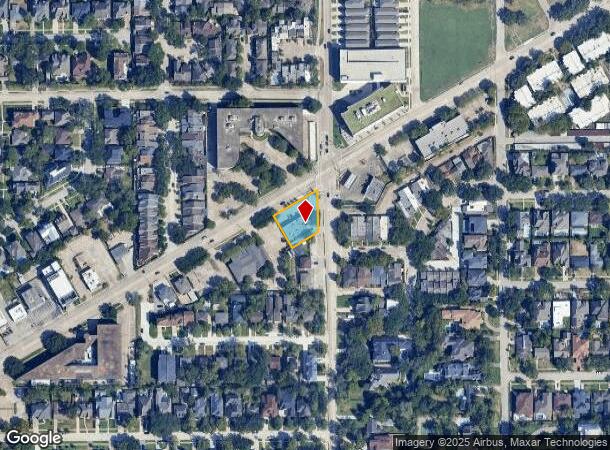 4501 Bissonnet St, Bellaire, TX Parcel Map