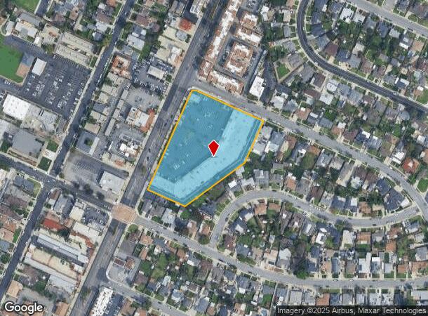  638 S Brea Blvd, Brea, CA Parcel Map