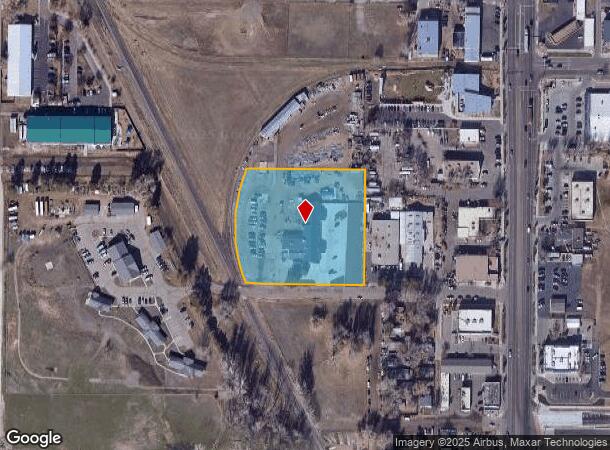 216 Hemlock St, Fort Collins, CO Parcel Map