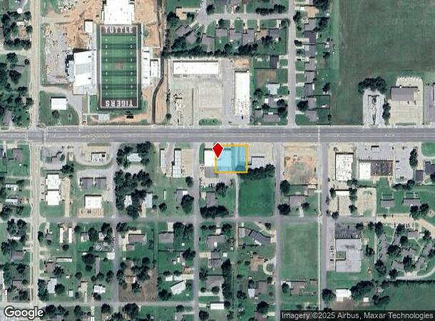 206 E Main St, Tuttle, OK Parcel Map