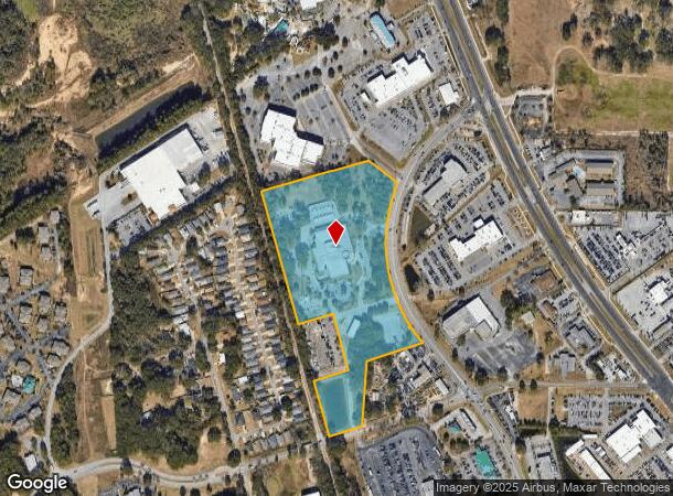  6575 N W St, Pensacola, FL Parcel Map