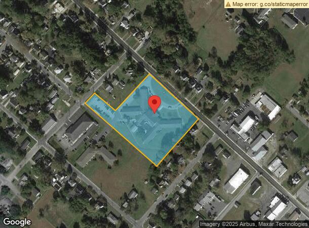  1006 Market St, Pocomoke City, MD Parcel Map