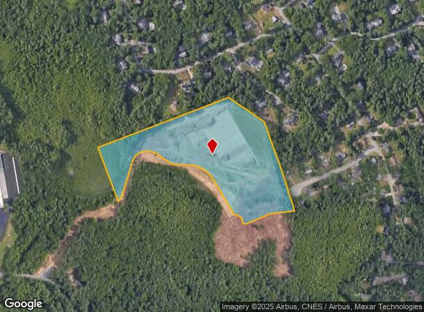 42 Leonard St, Norton, MA Parcel Map
