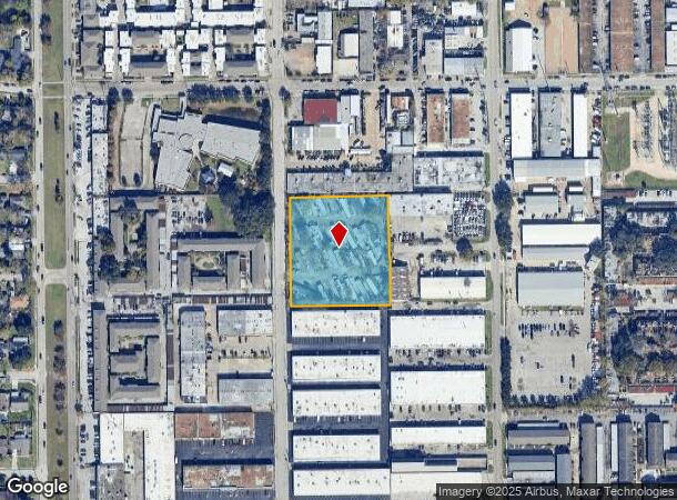 7311 Ashcroft Dr, Houston, TX Parcel Map