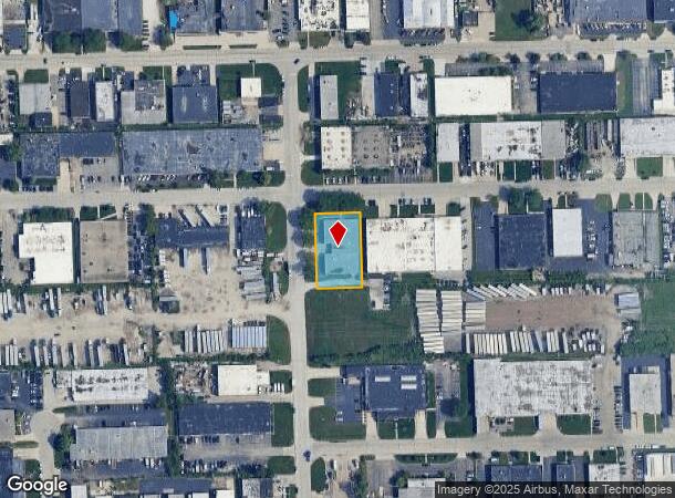  341 W Factory Rd, Addison, IL Parcel Map