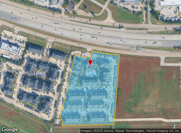  9300 N Sam Houston Pkwy E, Humble, TX Parcel Map