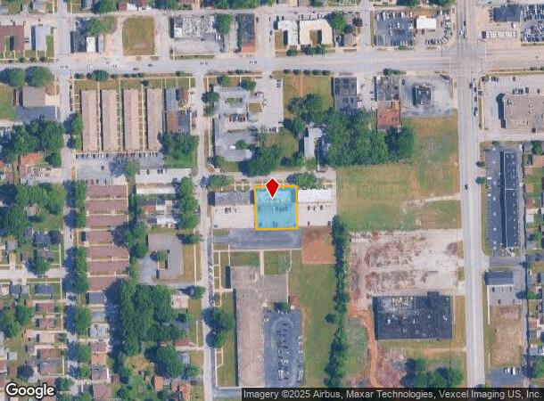  3329 147Th Pl, Midlothian, IL Parcel Map