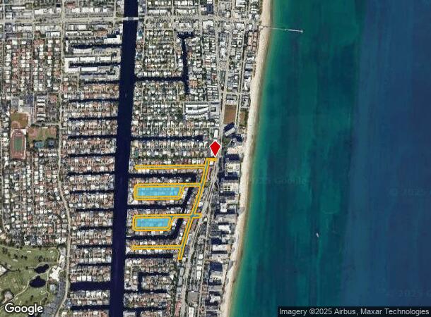 34 Ne 34Th Ave, Fort Lauderdale, FL Parcel Map