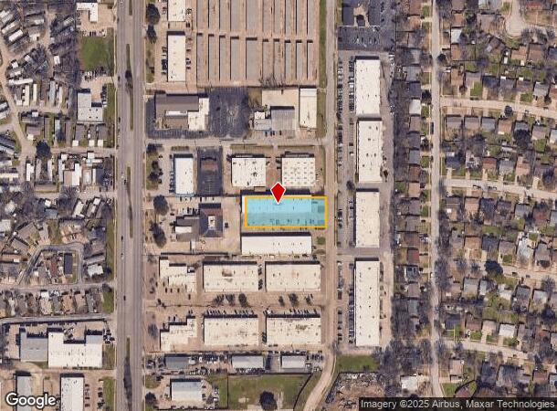  1119 Luke St, Irving, TX Parcel Map