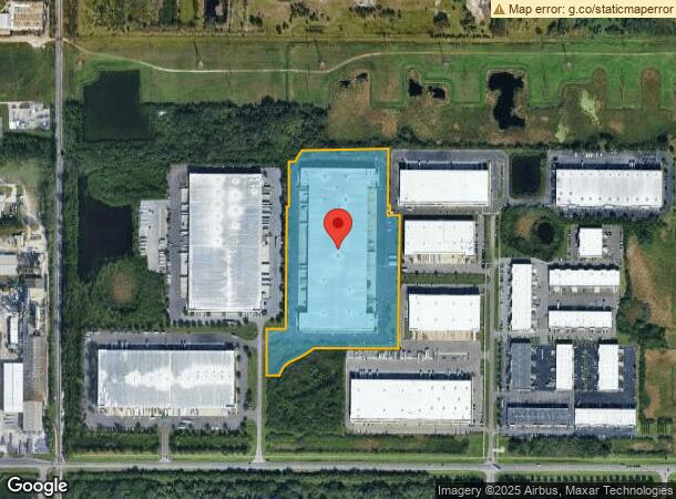  4406 Madison Industrial Ln, Tampa, FL Parcel Map