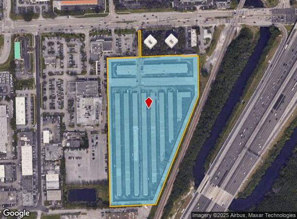  1650 W Oakland Park Blvd, Oakland Park, FL Parcel Map