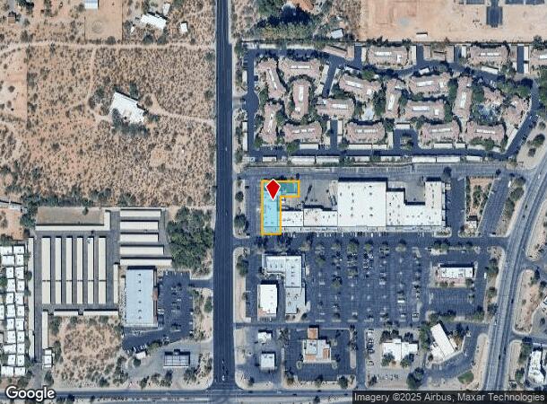  8961 E Tanque Verde Rd, Tucson, AZ Parcel Map