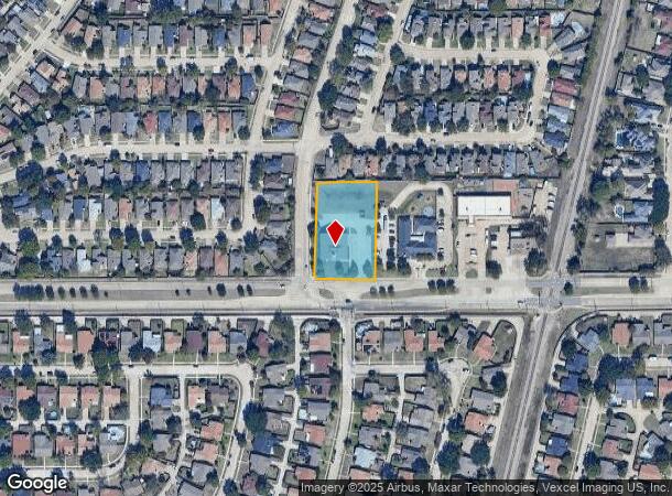  2117 E Rosemeade Pky, Carrollton, TX Parcel Map