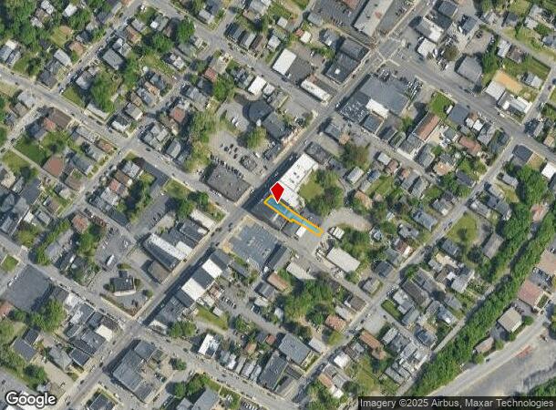  206 N Main Ave, Scranton, PA Parcel Map