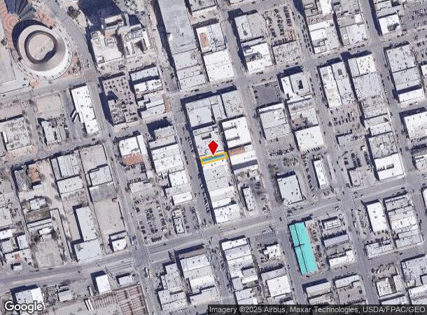  320 S El Paso St, El Paso, TX Parcel Map