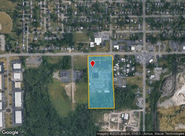  1605 Buffalo Rd, Rochester, NY Parcel Map