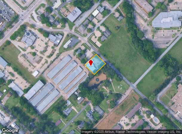  204 Feu Follet Rd, Lafayette, LA Parcel Map