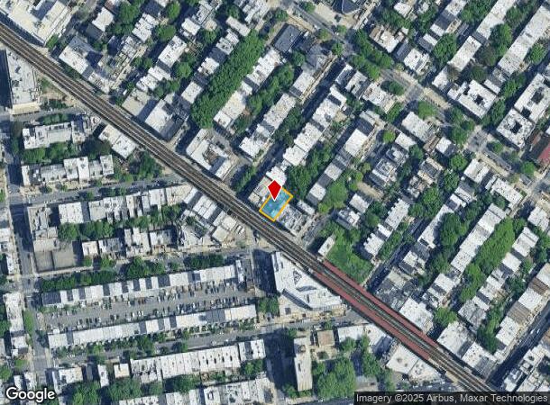  1491 Broadway, Brooklyn, NY Parcel Map