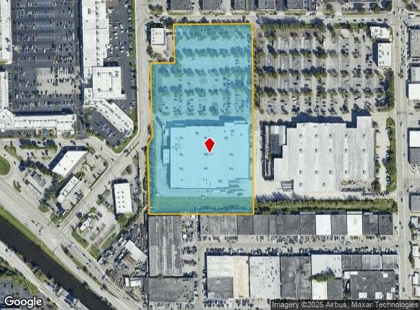 1750 W 37Th St, Hialeah, FL Parcel Map