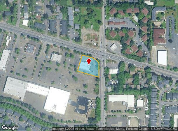  17332 Se Powell Blvd, Portland, OR Parcel Map