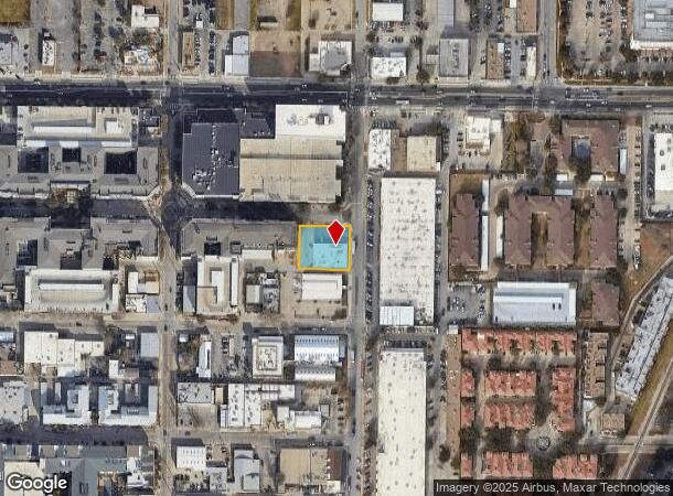  2805 Crockett St, Fort Worth, TX Parcel Map