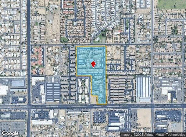  1814 E Bell Rd, Phoenix, AZ Parcel Map