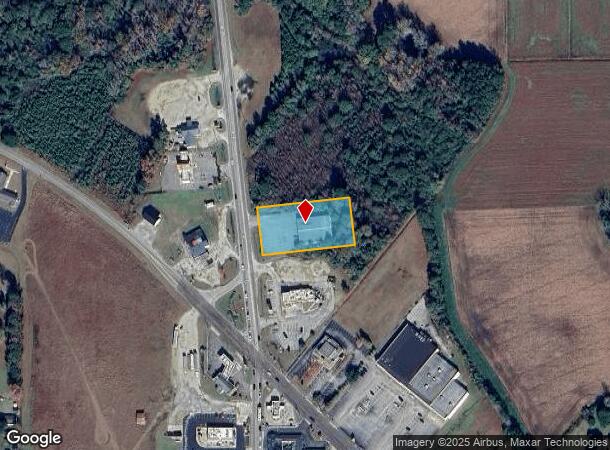  1008 N Brown St, Chadbourn, NC Parcel Map