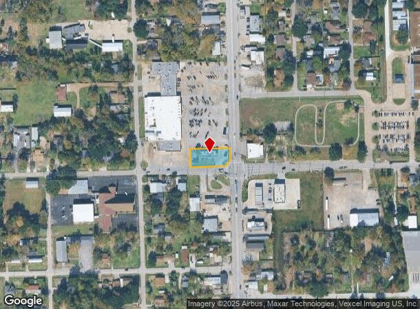 302 N Main St, Highlands, TX Parcel Map