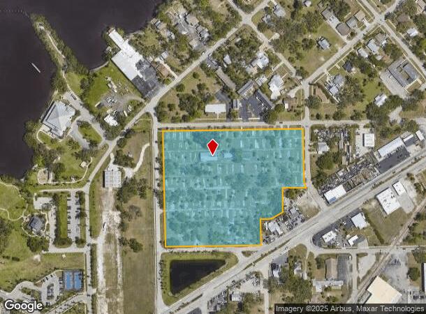  1105 Seaboard St, Fort Myers, FL Parcel Map