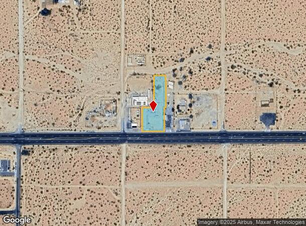  61030 29 Palms Hwy, Joshua Tree, CA Parcel Map