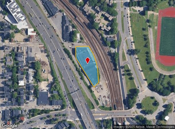 71 Von Hillern St, Dorchester, MA Parcel Map