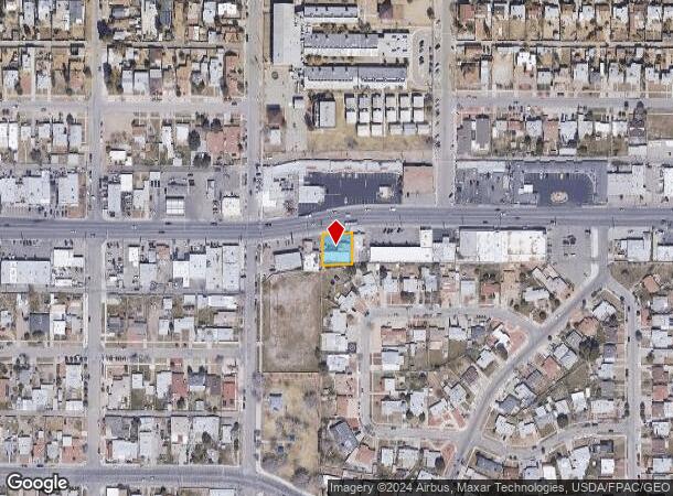  4508 Montana Ave, El Paso, TX Parcel Map