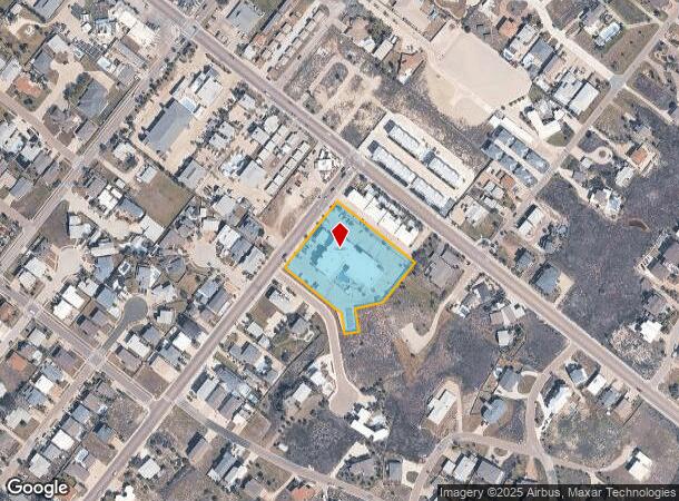 727 S 11Th St, Port Aransas, TX Parcel Map