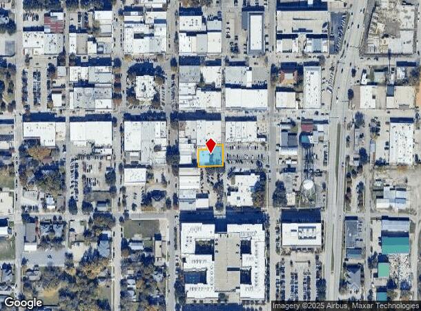  208 S Johnson St, Mckinney, TX Parcel Map